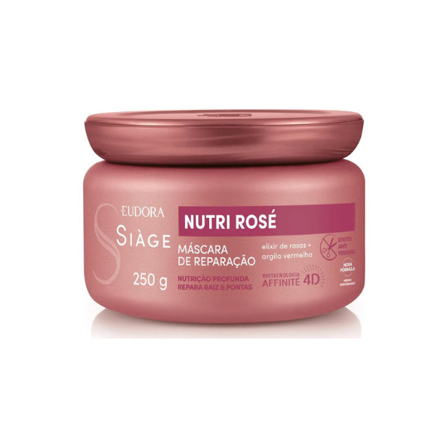 Máscara Capilar Siàge Nutri Rosé 250g