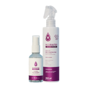 Kit Hidratei Reconstrução Spray + Fluido Antiquebra