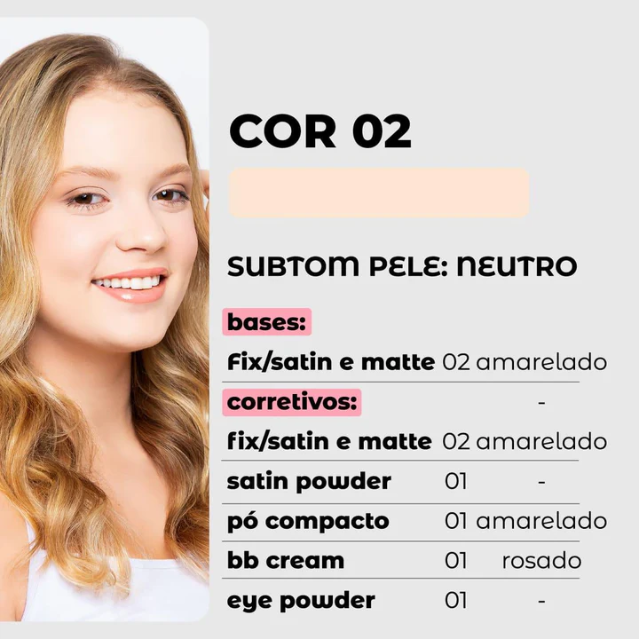 Base Liquida FIX Vizzela Cor 02 (2)